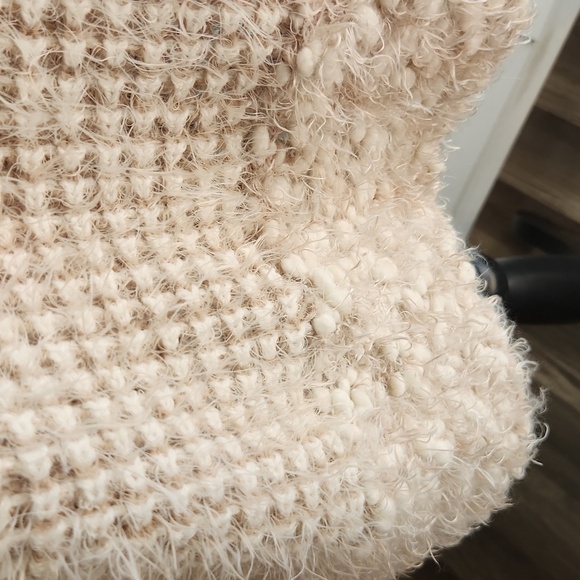 Fuzzy Knit Open Front Cardigan Boho - Picture 14 of 17